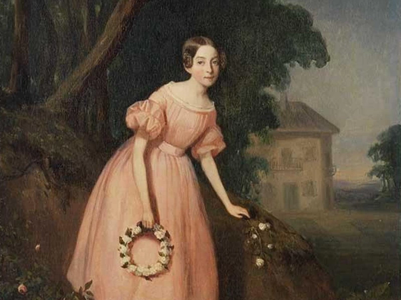1817-Adèle Ferrand - Ritratto postumo della signorina Trolong , 1839